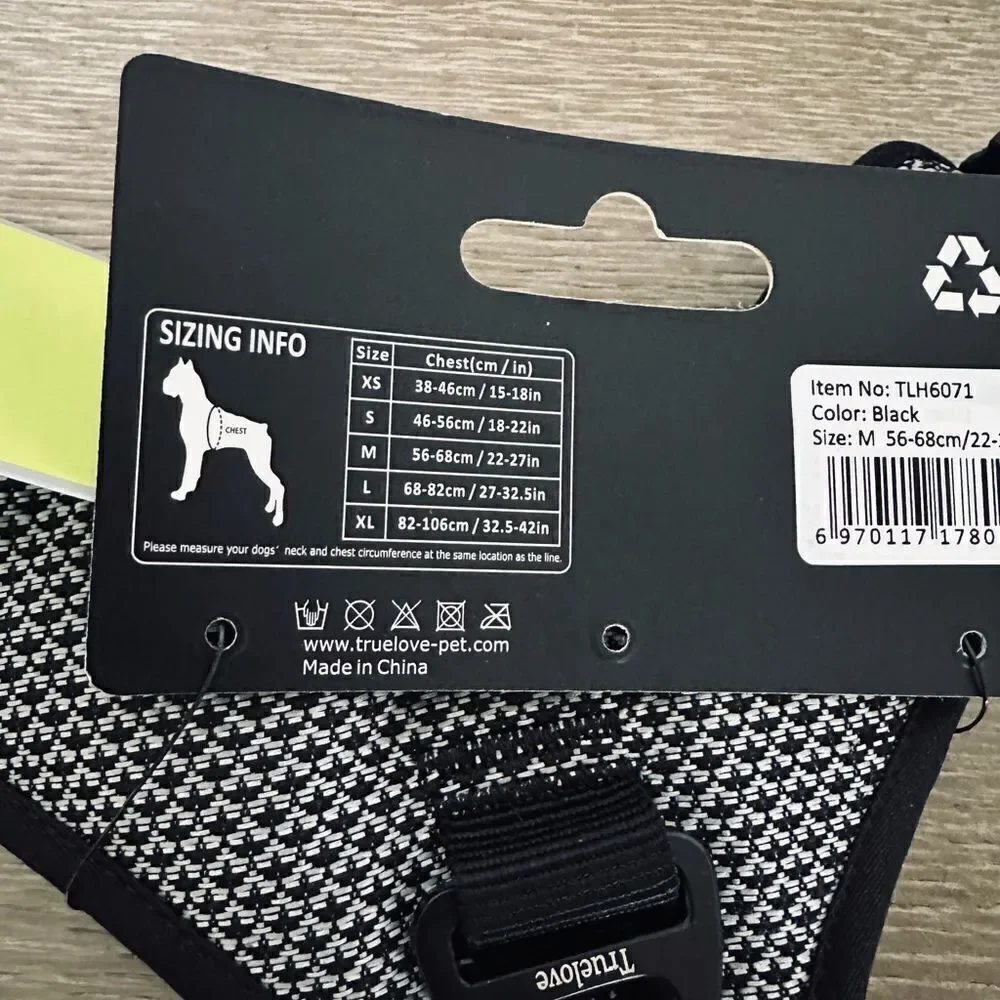 Truelove Outdoor Pet Dog Comfort Harness